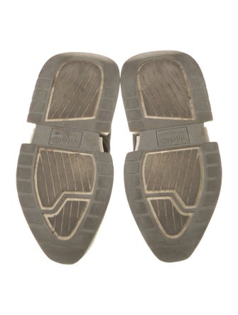 Maison Margiela Suede Colorblock Pattern Sneakers