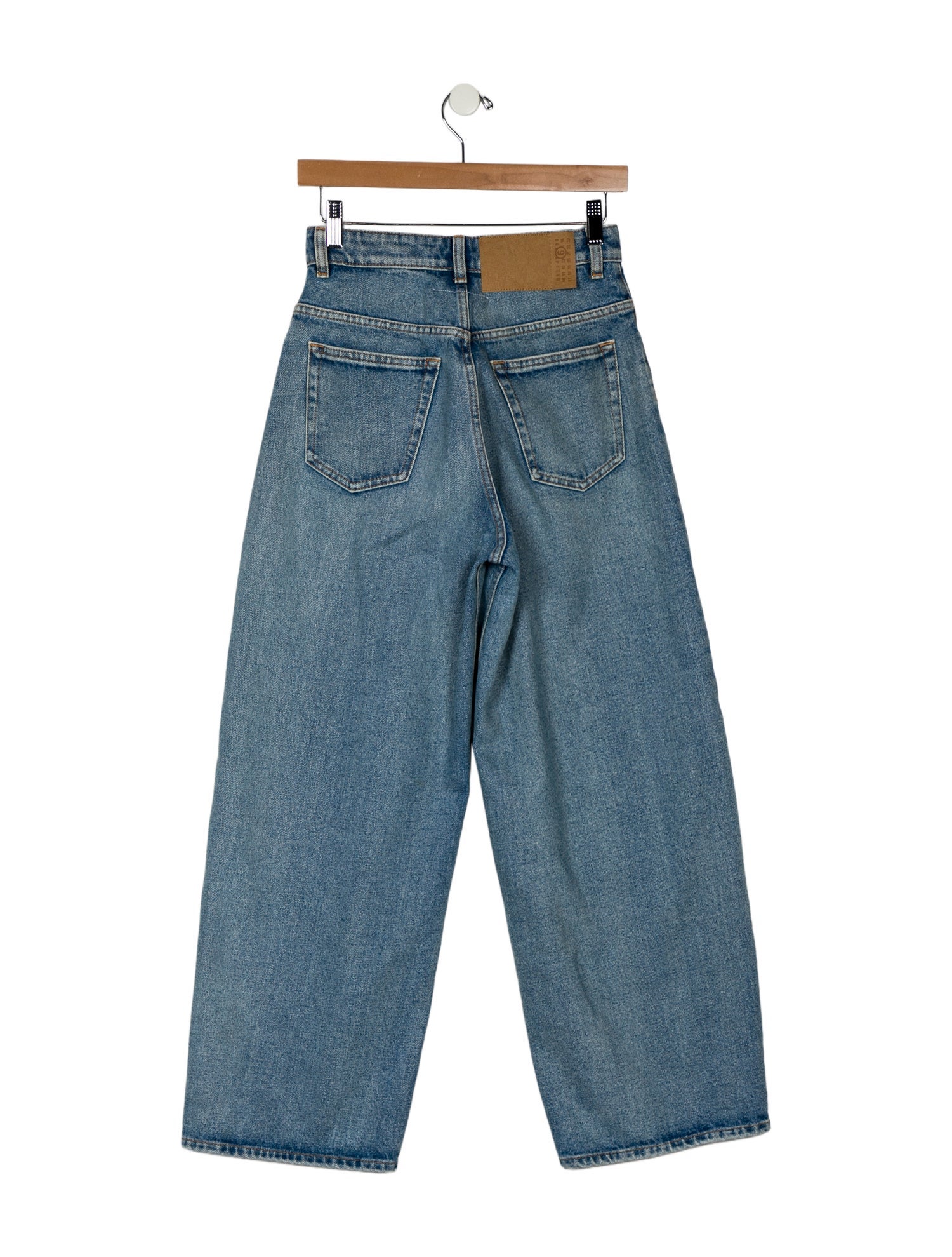 Maison Margiela High-Rise Wide Leg Jeans