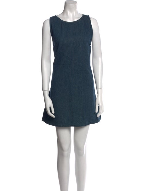 Maison Margiela Crew Neck Mini Dress