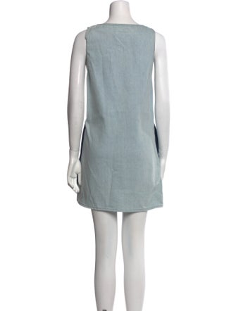 Maison Margiela Crew Neck Mini Dress