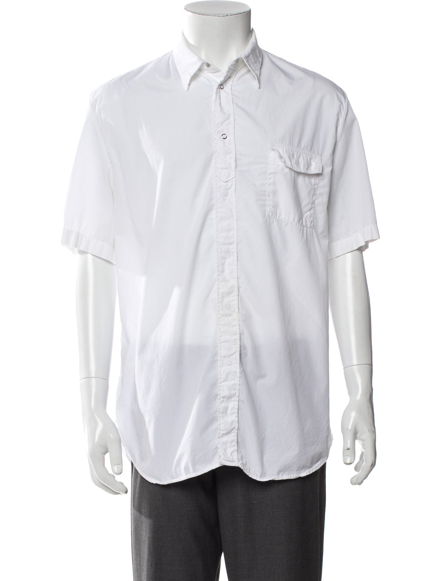 Maison Margiela 2017 Striped Dress Shirt