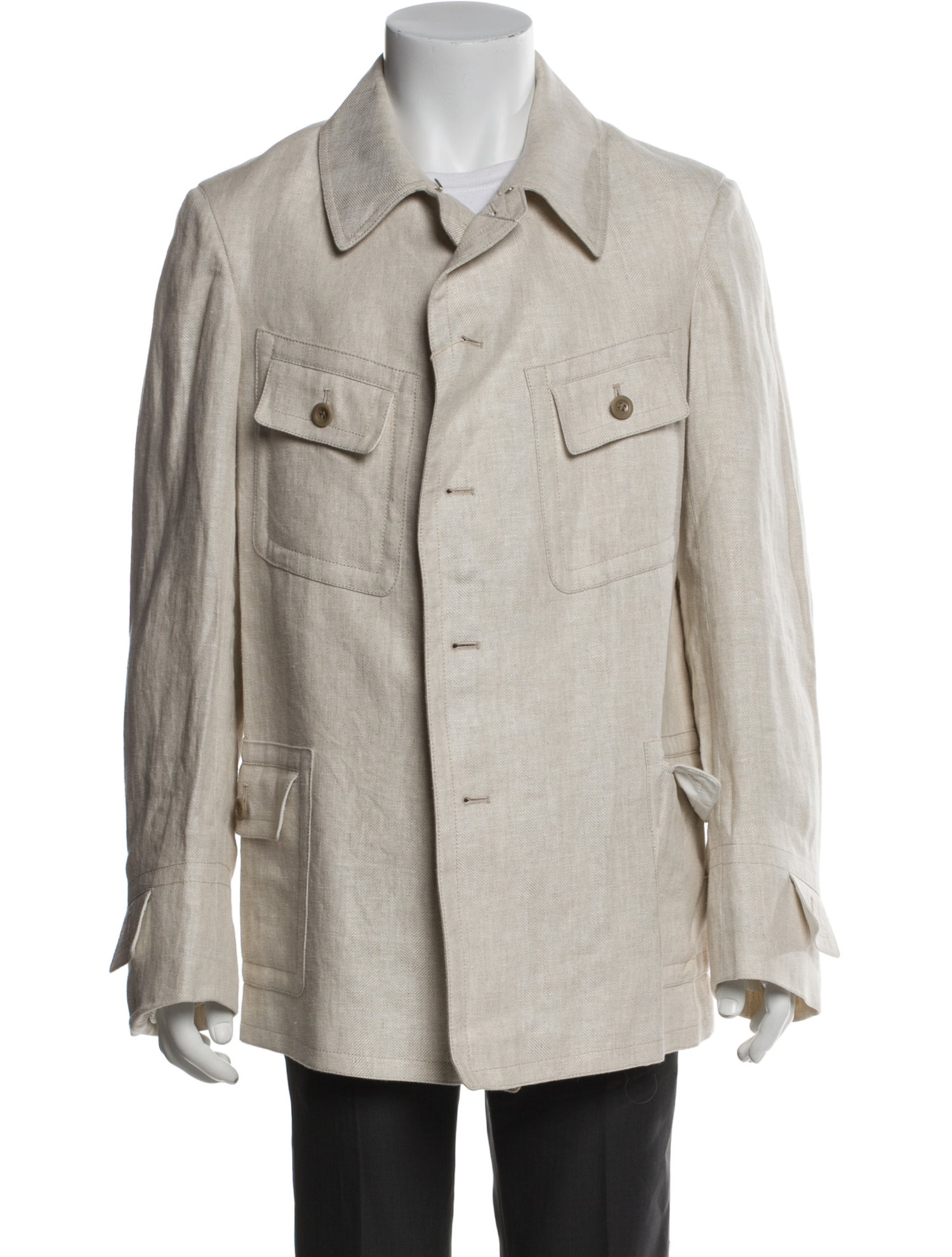 Maison Margiela 2021 Linen Utility Jacket