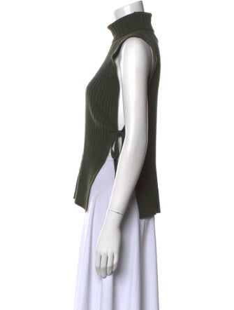 Maison Margiela Turtleneck Sleeveless Top