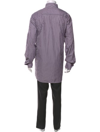 Maison Margiela Striped Long Sleeve Shirt