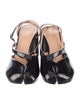 Maison Margiela Leather Slingback Pumps