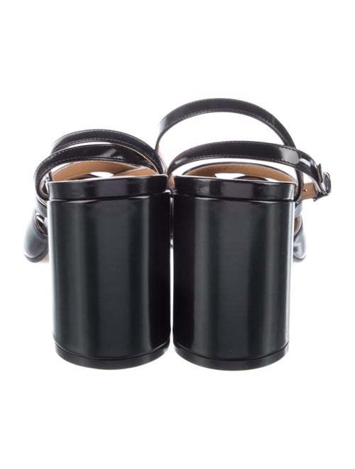 Maison Margiela Leather Slingback Pumps