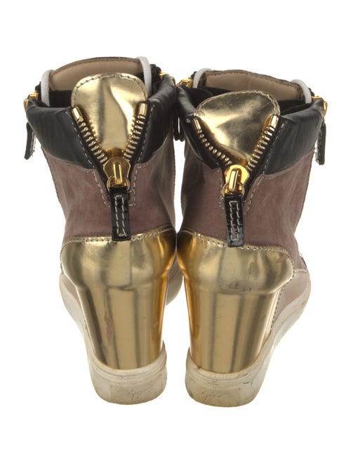 Maison Margiela Leather Printed Pumps