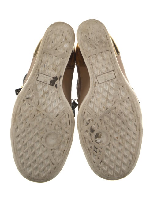 Maison Margiela Leather Printed Pumps