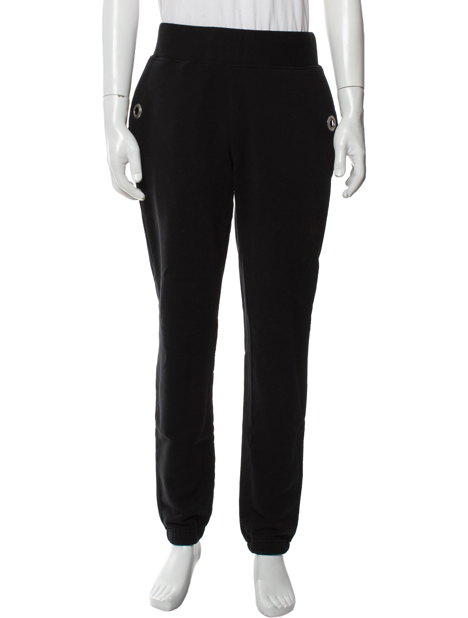 Maison Margiela 2016 Leather Trim Embellishment Lounge Bottoms