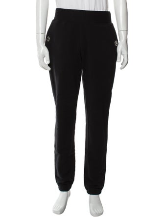 Maison Margiela 2016 Leather Trim Embellishment Lounge Bottoms