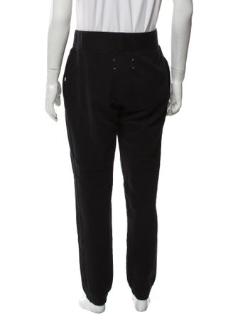 Maison Margiela 2016 Leather Trim Embellishment Lounge Bottoms