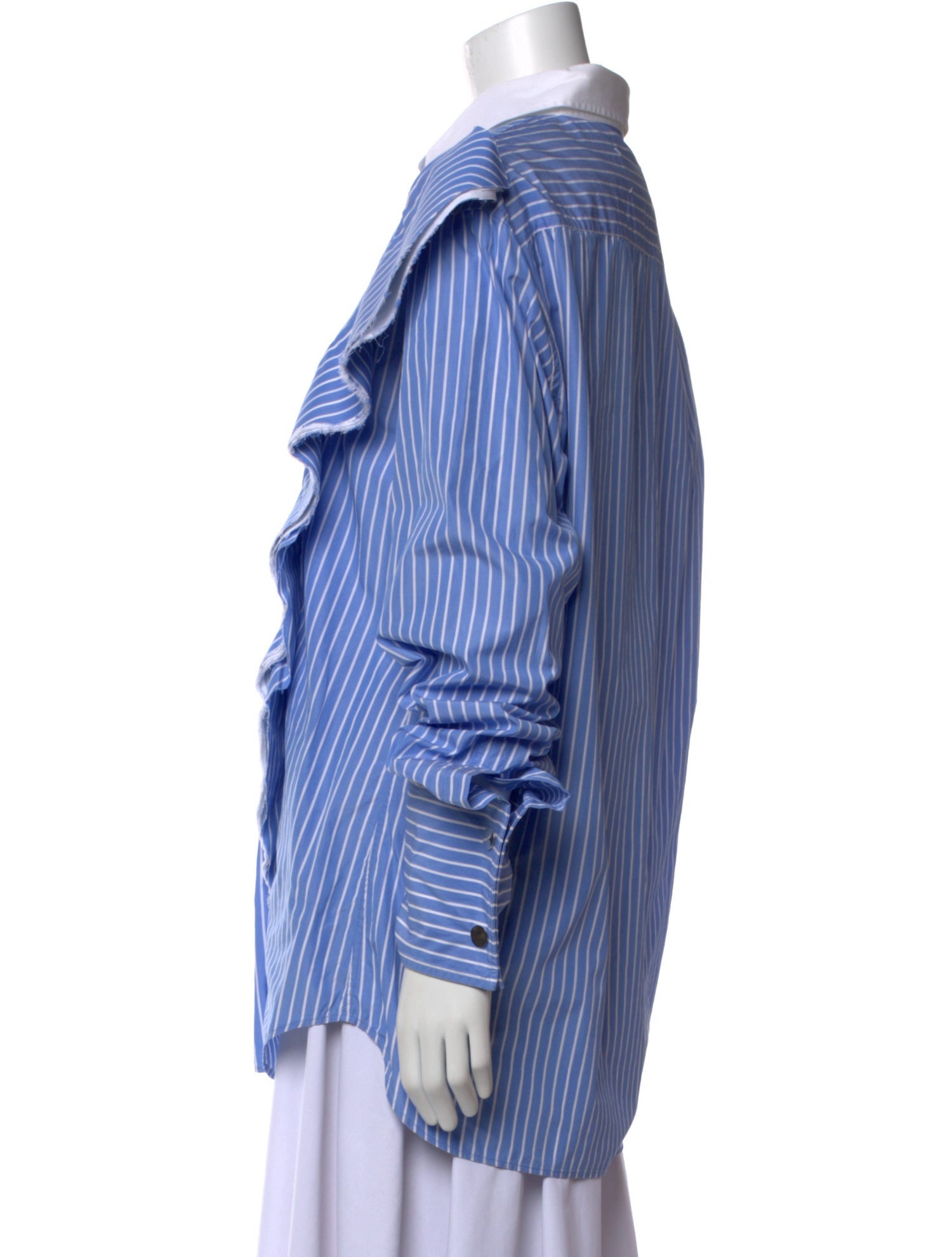 Maison Margiela 2016 Striped Button-Up Top w/ Tags