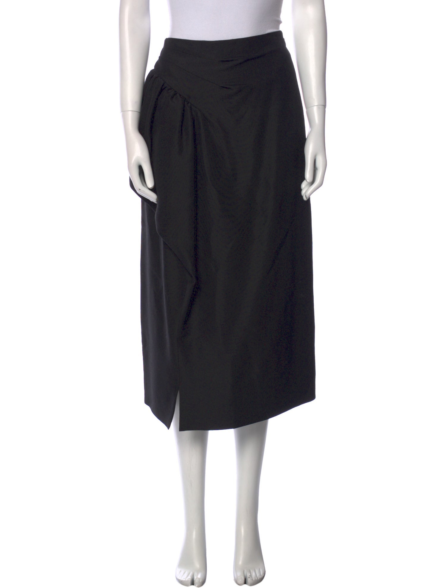 Maison Margiela Wool Midi Length Skirt