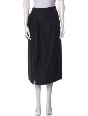 Maison Margiela Wool Midi Length Skirt