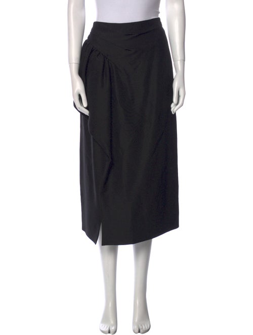 Maison Margiela Wool Midi Length Skirt