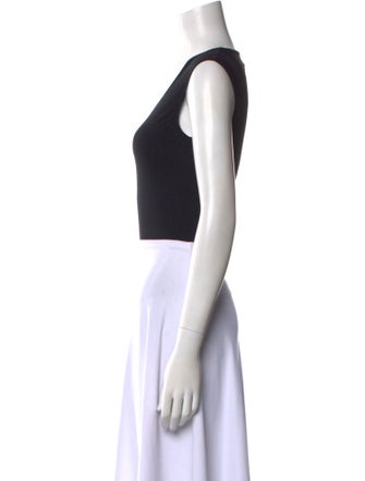 Maison Martin Margiela 2015 V-Neck Crop Top