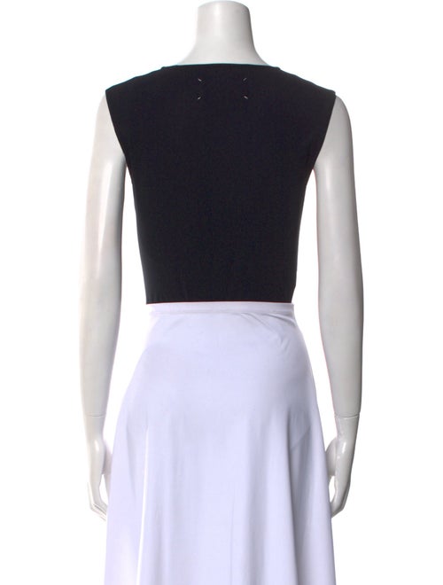 Maison Martin Margiela 2015 V-Neck Crop Top