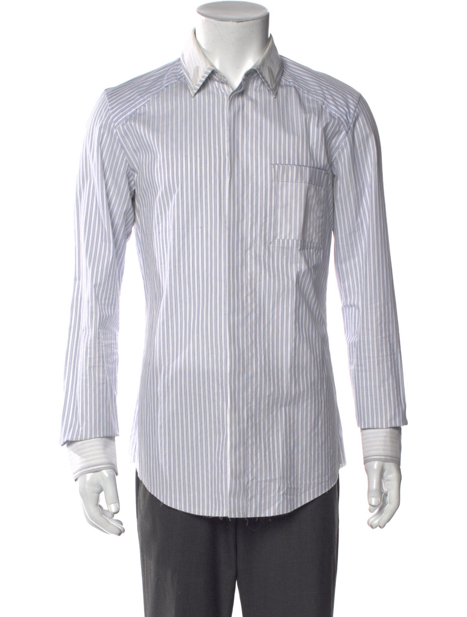 Maison Margiela 2014 Striped Dress Shirt