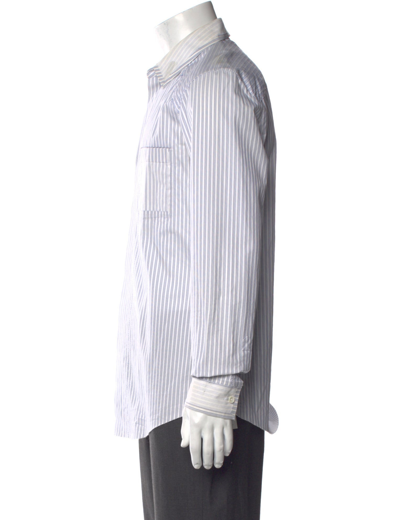 Maison Margiela 2014 Striped Dress Shirt