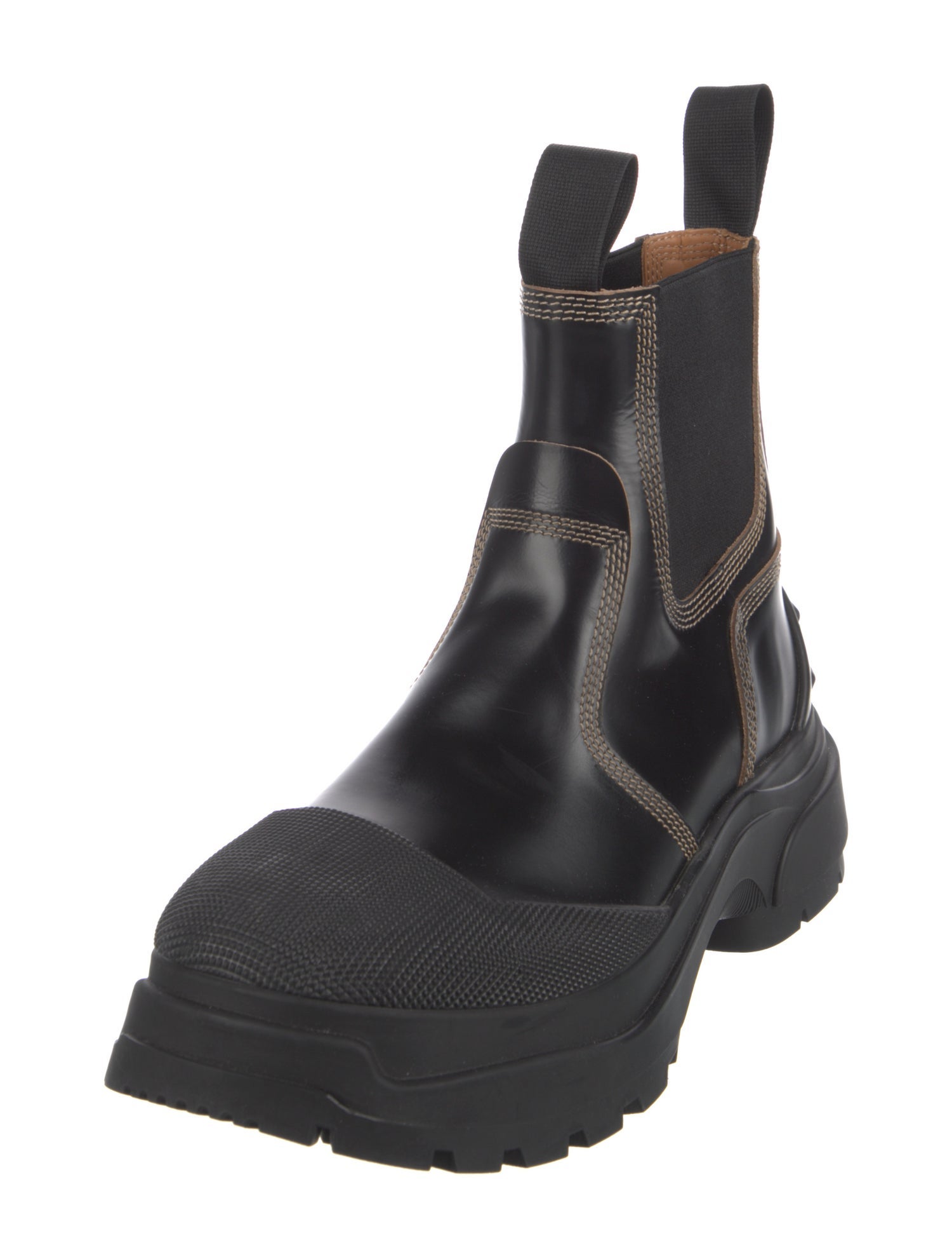 Maison Margiela Leather Chelsea Boots