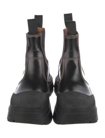 Maison Margiela Leather Chelsea Boots