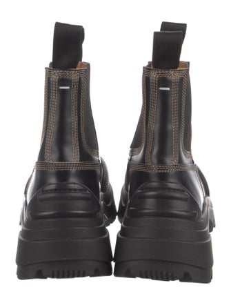 Maison Margiela Leather Chelsea Boots