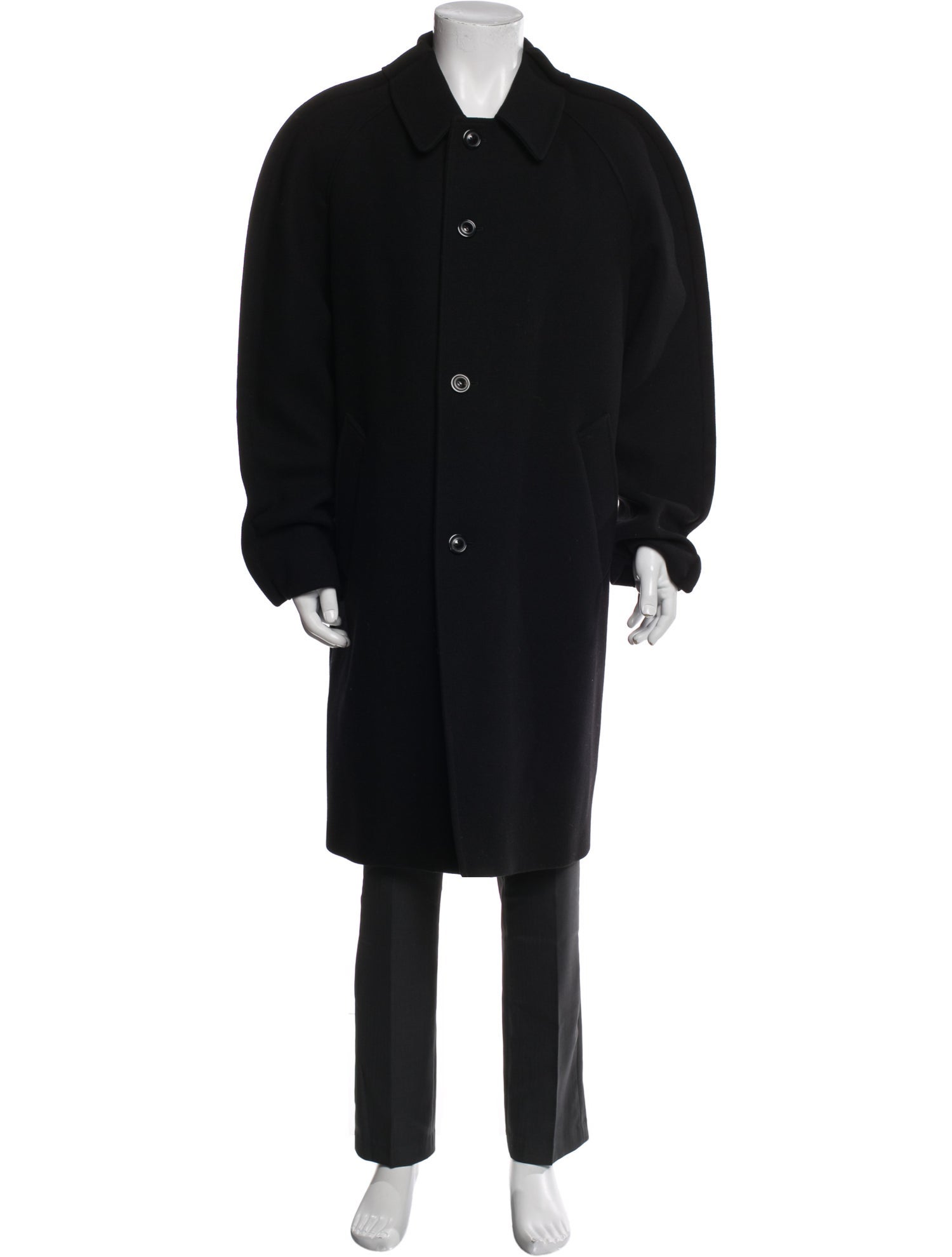 Maison Margiela Virgin Wool Overcoat