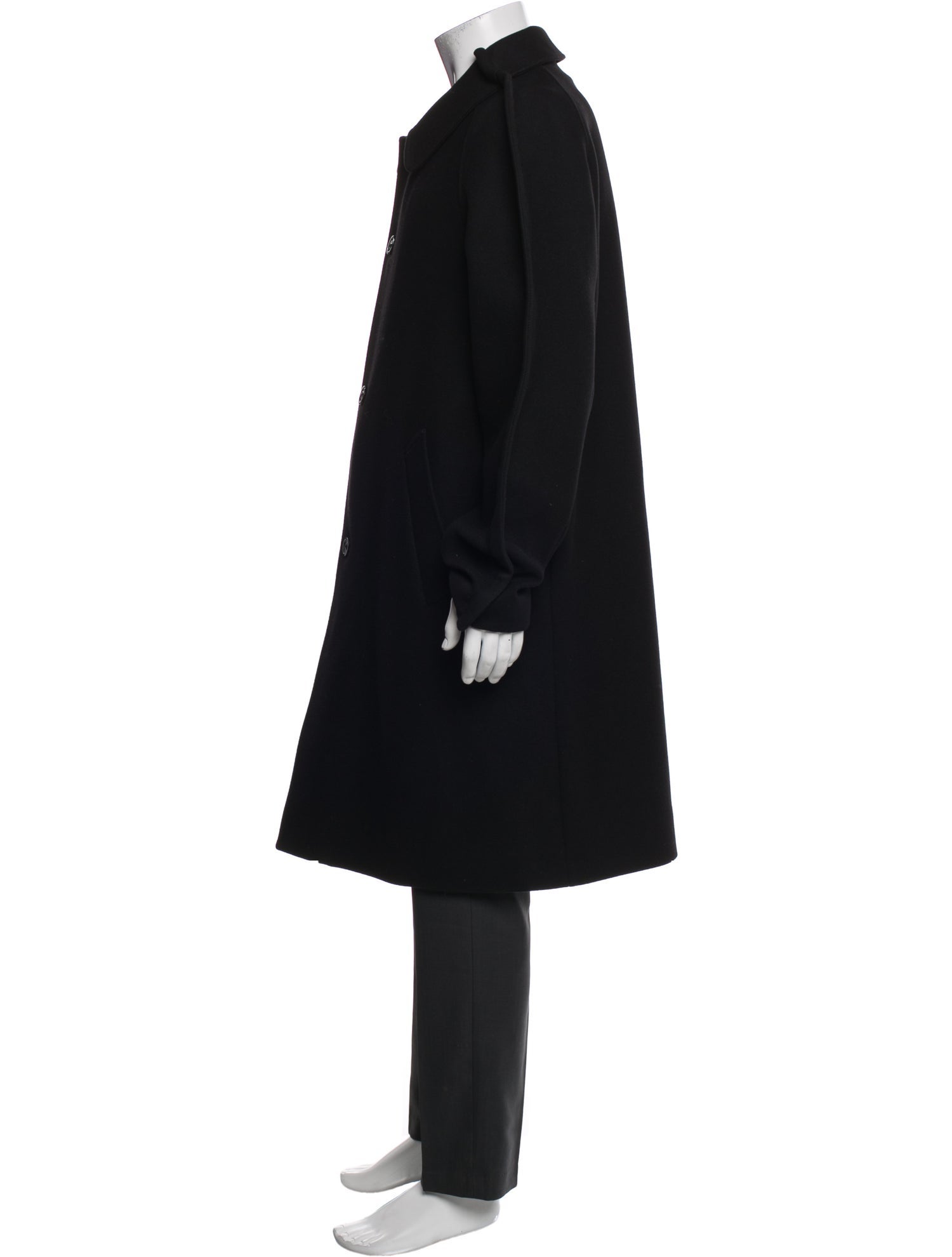Maison Margiela Virgin Wool Overcoat