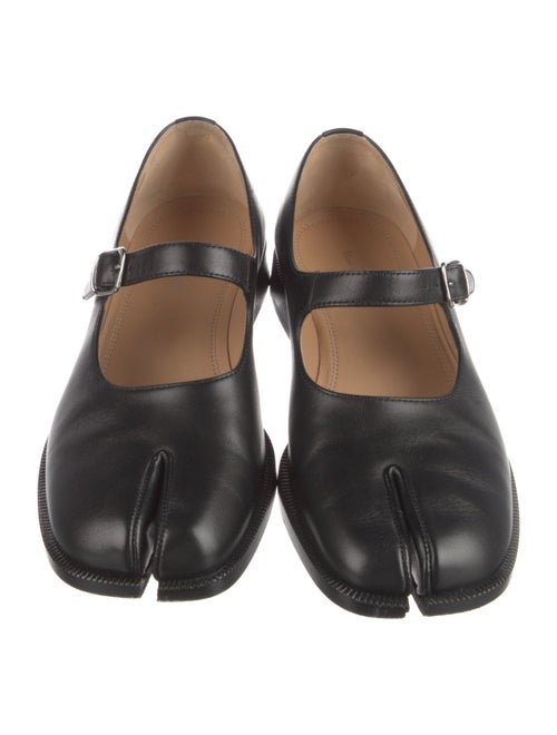 Maison Margiela Leather Mary Jane Flats