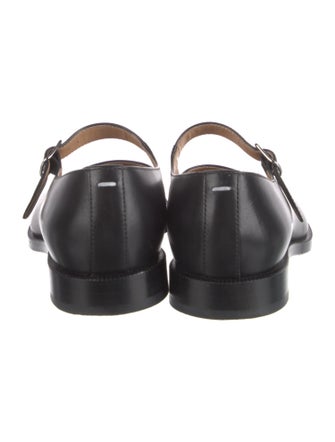 Maison Margiela Leather Mary Jane Flats