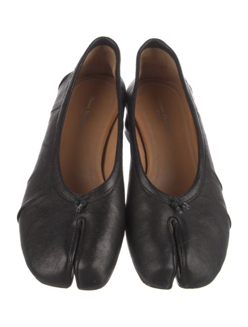 Maison Margiela Leather Leather Trim Embellishment Pumps