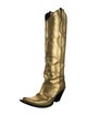 Maison Margiela Leather Western Boots