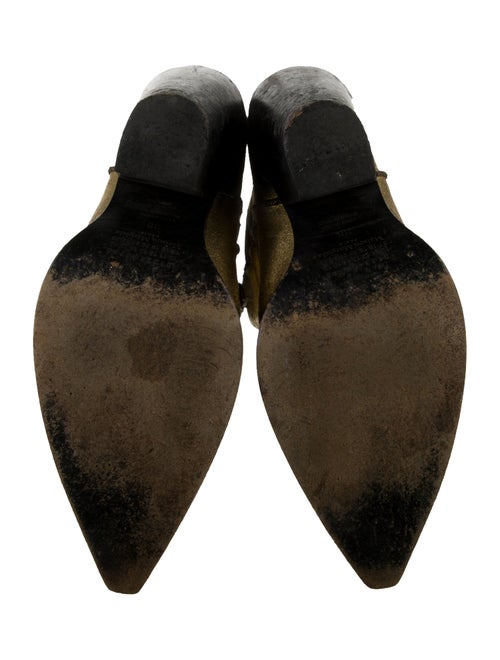 Maison Margiela Leather Western Boots