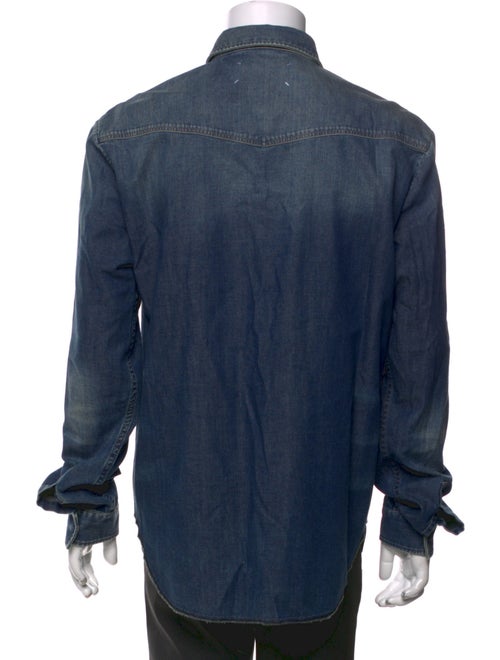 Maison Margiela 2017 Long Sleeve Denim Shirt