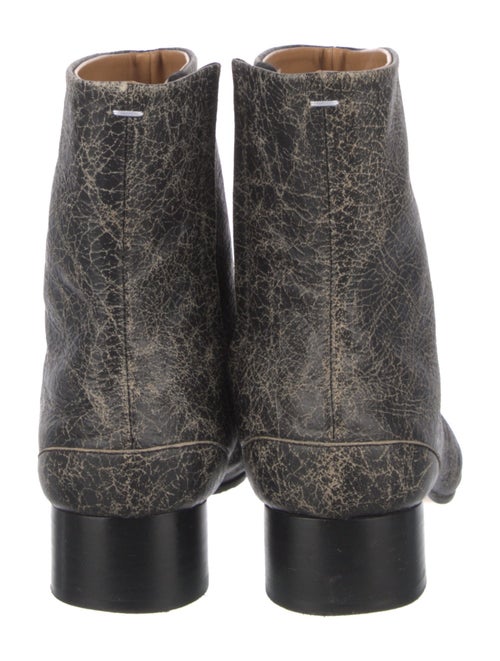 Maison Margiela Leather Patterned Boots