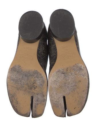 Maison Margiela Leather Patterned Boots