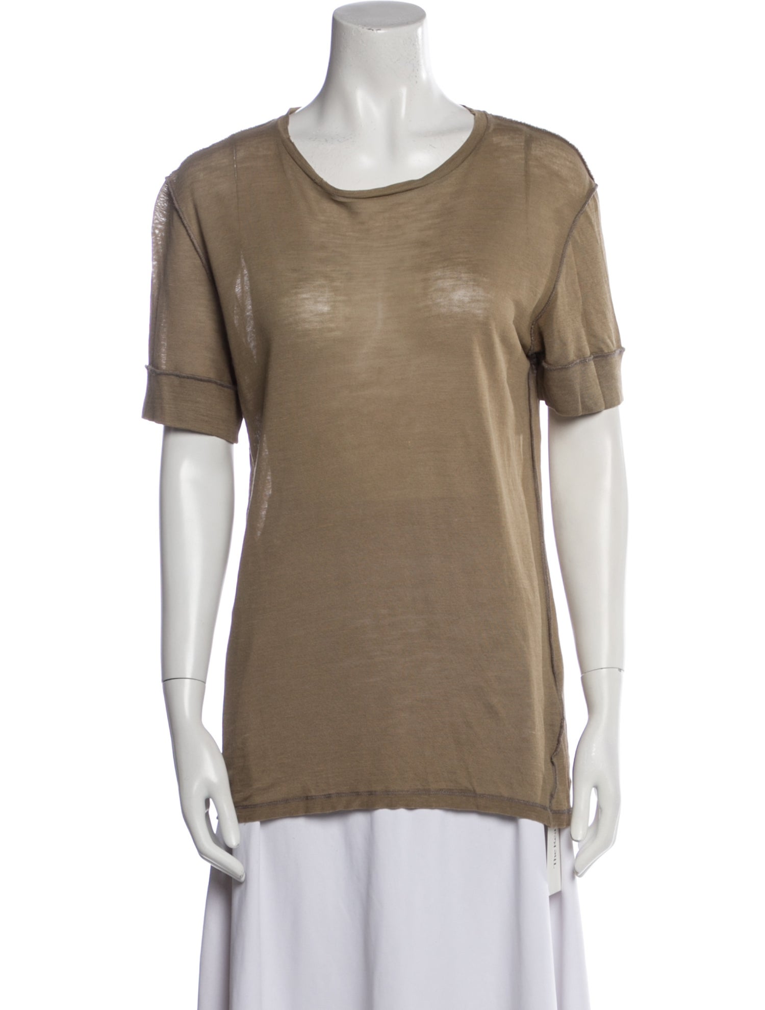 Maison Margiela 2017 Scoop Neck T-Shirt