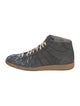 Maison Margiela Suede Printed Sneakers