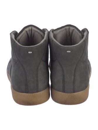 Maison Margiela Suede Printed Sneakers