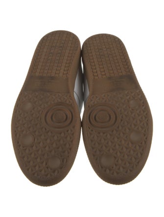 Maison Margiela Leather Colorblock Pattern Sneakers