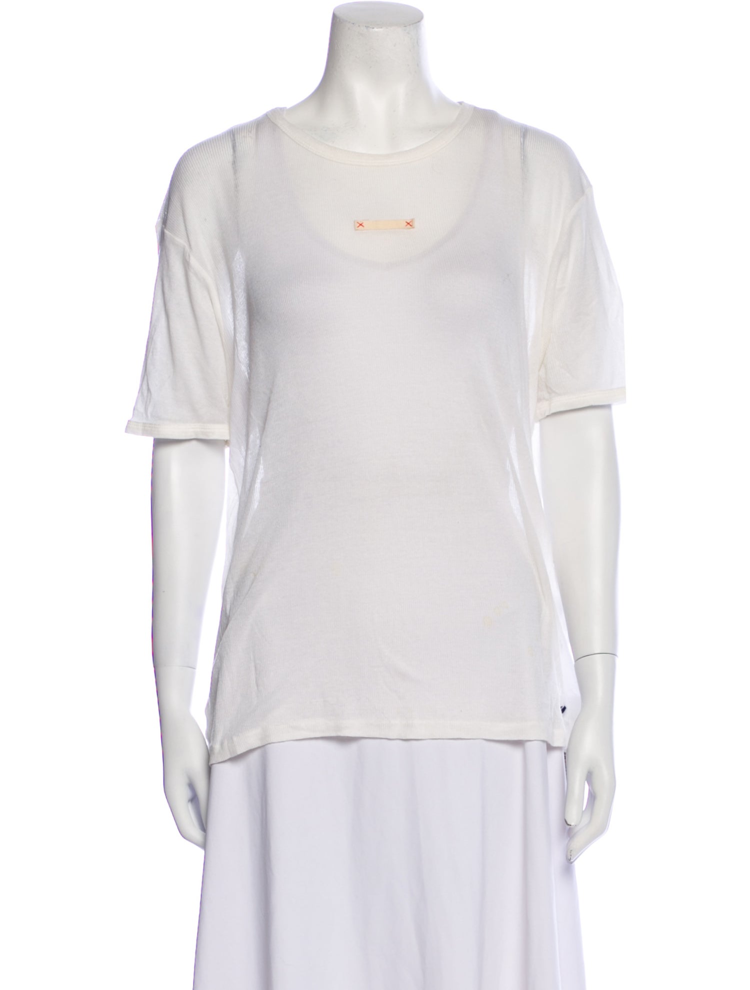 Maison Margiela 2022 Scoop Neck T-Shirt