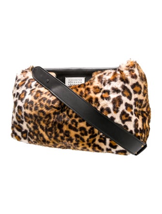 Maison Margiela Faux Fur Shoulder Bag
