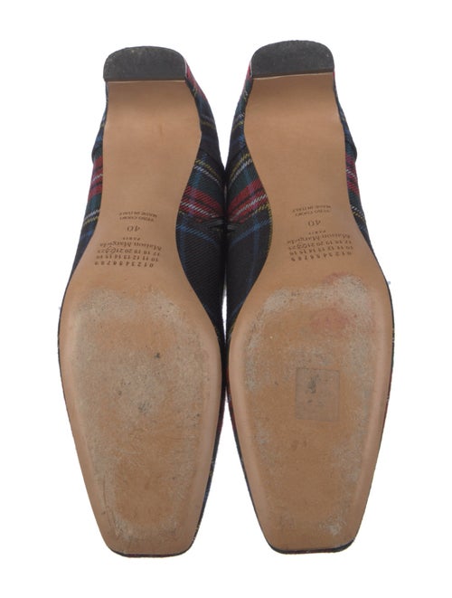 Maison Margiela Plaid Print Boots
