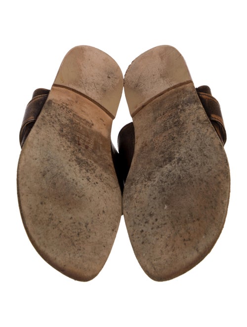 Maison Margiela Leather Slides