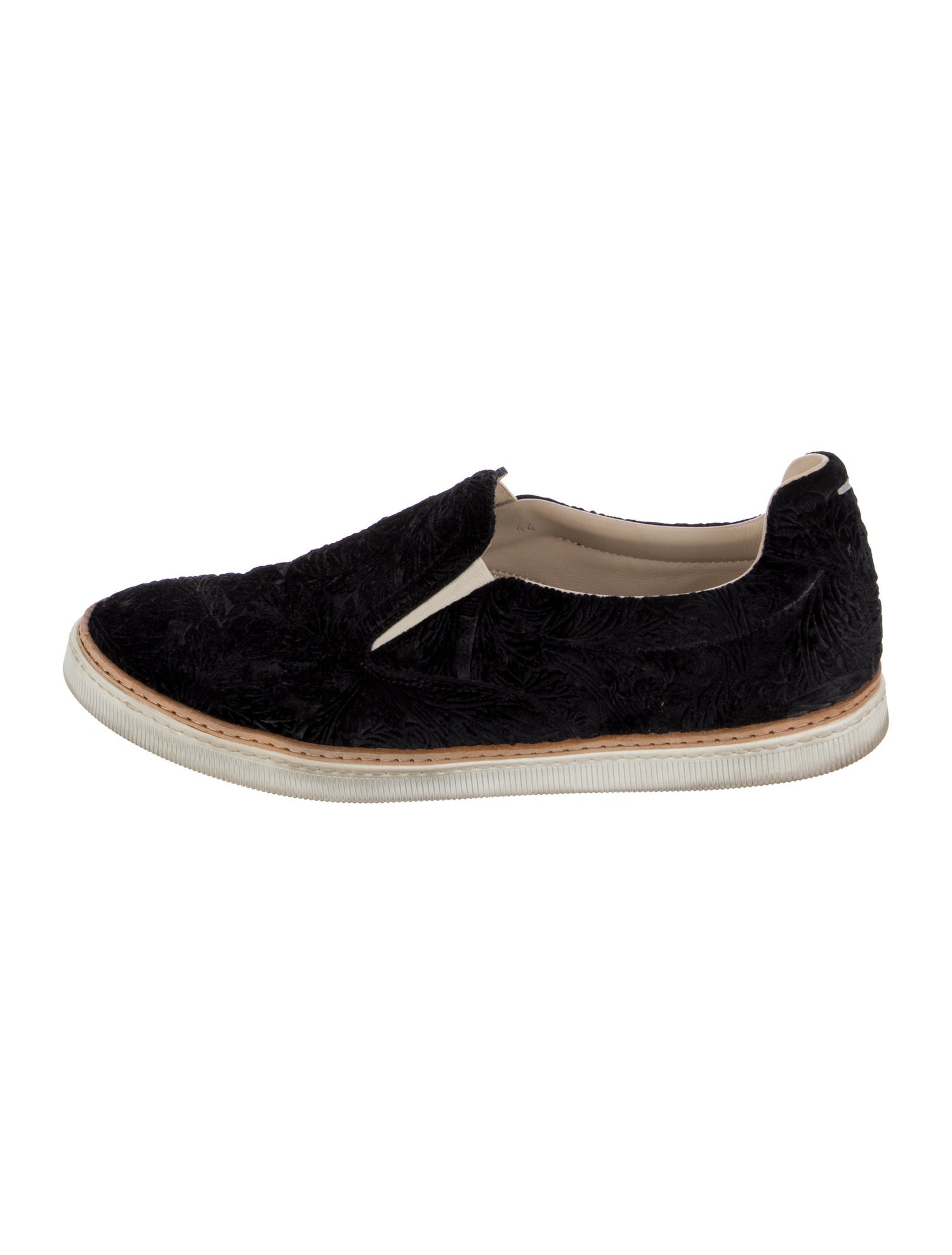 Maison Margiela Velvet Loafers