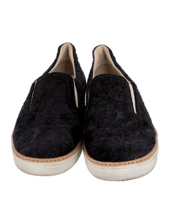 Maison Margiela Velvet Loafers