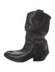 Maison Margiela Leather Western Boots
