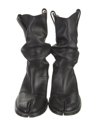 Maison Margiela Leather Western Boots