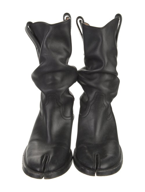 Maison Margiela Leather Western Boots