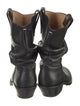 Maison Margiela Leather Western Boots